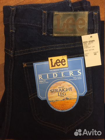 Джинсы Lee riders trim 31x36 made in USA винтаж Джинсы Lee riders trim 31x36 made in USA винтаж