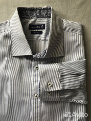 Рубашка Jacques Britt slim fit L 16,5 42 (РФ 50) Рубашка Jacques Britt slim fit L 16,5 42 (РФ 50)