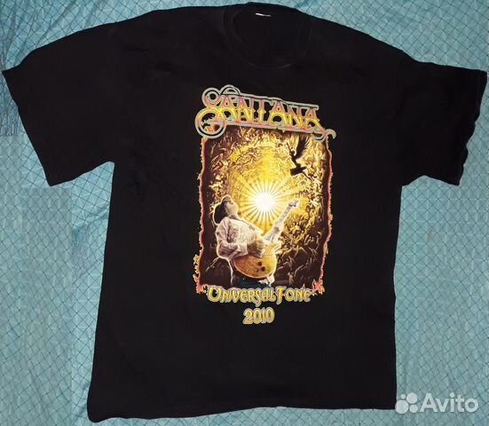Майка группы Santana.Tour 2010 Майка группы Santana.Tour 2010