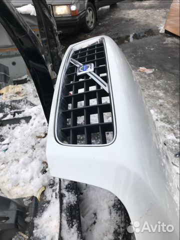Капот Volvo XC 90 Белый Идеальный Капот Volvo XC 90 Белый Идеальный