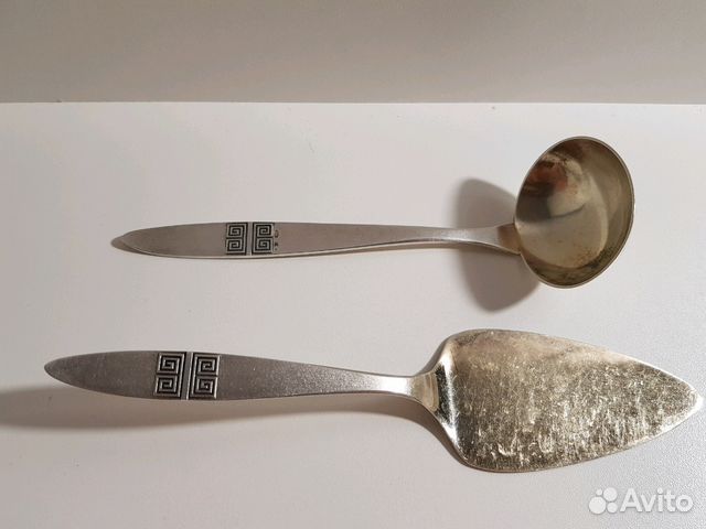 Половник и лопатка серебро Половник и лопатка серебро