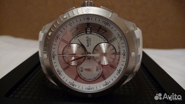 Абсолютно Новые часы Swatch (Механ. Хронограф) Абсолютно Новые часы Swatch (Механ. Хронограф)