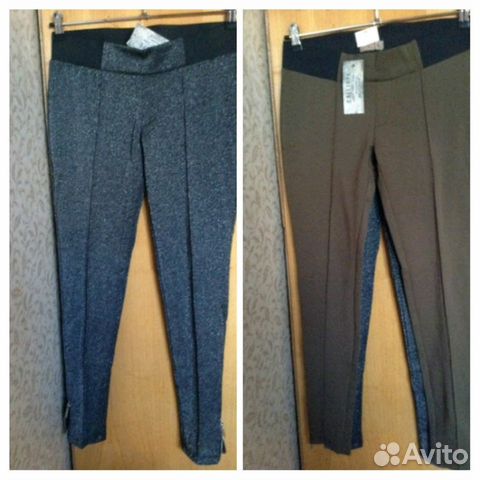 Брюки новые 48-50/L Леггинсы Джинсы