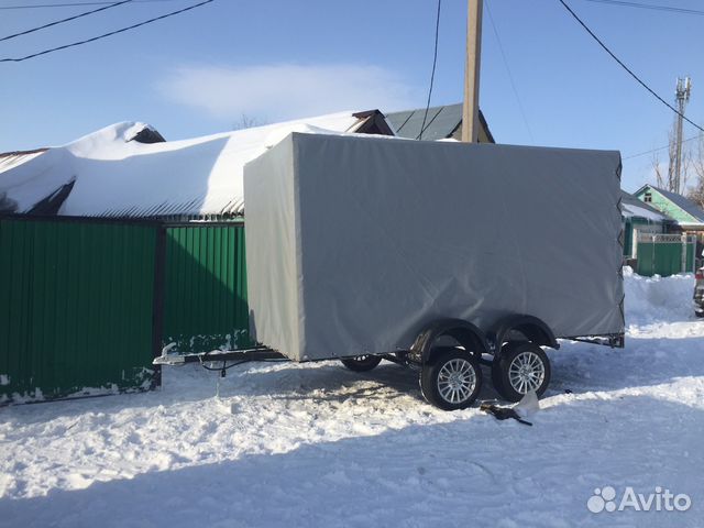 Прицеп двухосный легковой новый