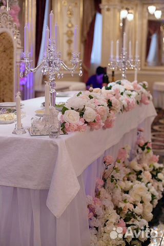 Красивый готовый декор для оформления свадьбы