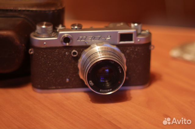 Фотоаппарат фэд-2 № 148429 коричневый Фотоаппарат фэд-2 № 148429 коричневый