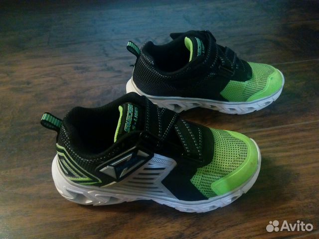 Кроссовки светящиеся Skechers 29 разм