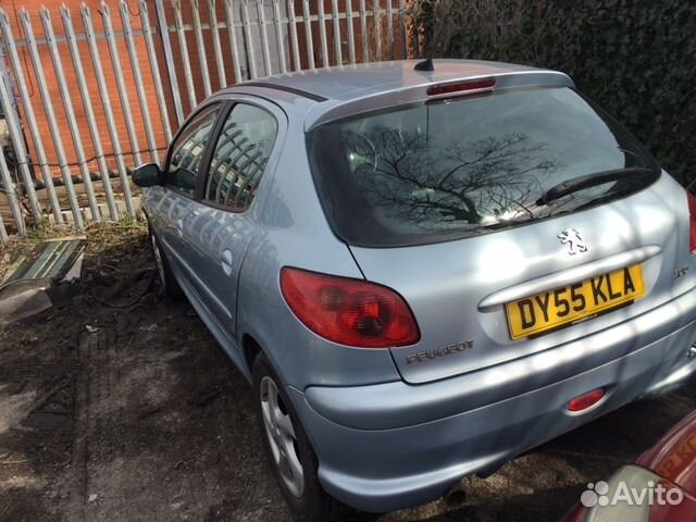 Дверь капот фара бампер Peugeot 206