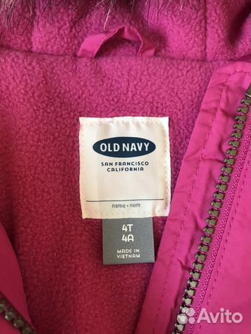 Новая куртка Gap Old Navy на девочку 3-4 года Новая куртка Gap Old Navy на девочку 3-4 года