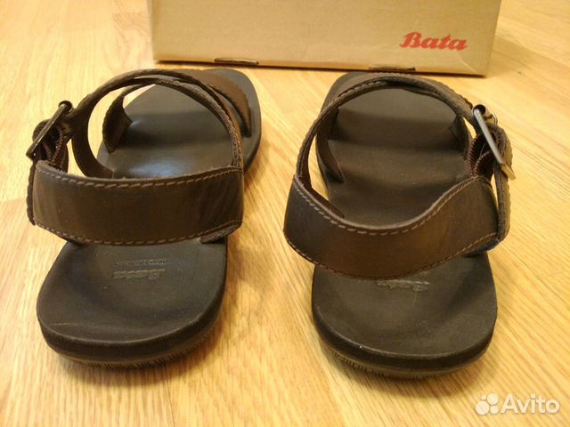 Сандалии Bata из натуральной кожи новые р. 40 Сандалии Bata из натуральной кожи новые р. 40
