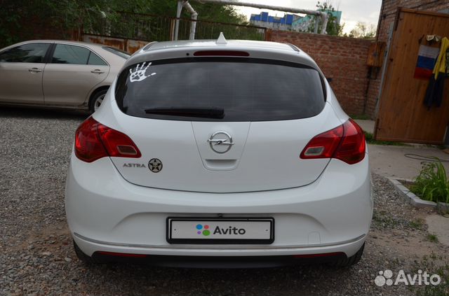 Opel Astra 1.6 МТ, 2013, 80 000 км