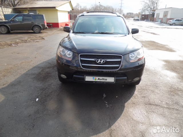 Hyundai Santa Fe 2.2 AT, 2007, 120 000 км