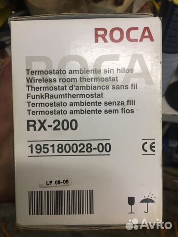 Программируемый термостат Roca RX 200