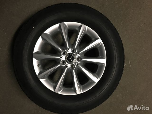 Колеса оригинал в сборе R18 Mercedes GLS W166