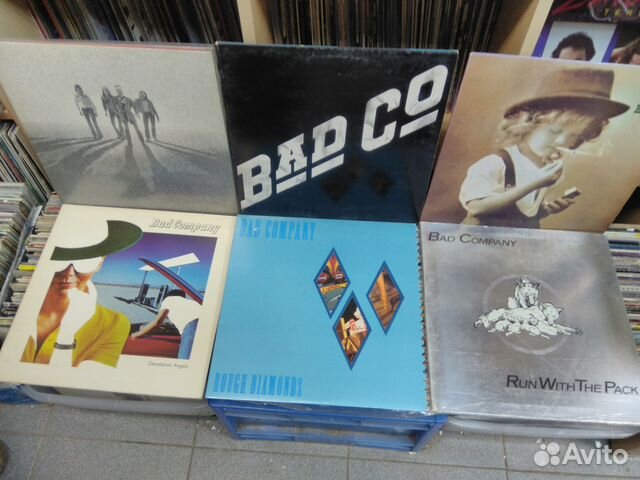 Пластинки beatles clapton santana BAD C