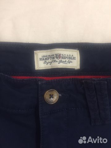 Хлопковые шорты Hampton Republic США Хлопковые шорты Hampton Republic США