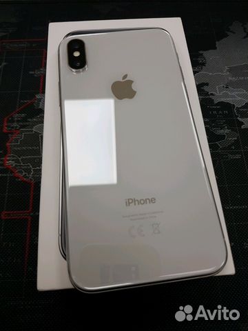 iPhone X 256Gb Silver Рассрочка подержанный iPhone X 256Gb Silver Рассрочка подержанный