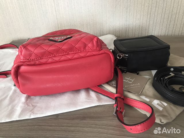 Рюкзак Guess и сумочка из натуральной кожи Allibel Рюкзак Guess и сумочка из натуральной кожи Allibel