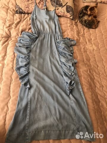 Платье-сарафан Patrizia Pepe оригинал, джинсовое