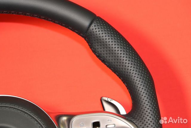 AMG руль Mercedes W290 / W463 чёрная кожа амг AMG руль Mercedes W290 / W463 чёрная кожа амг
