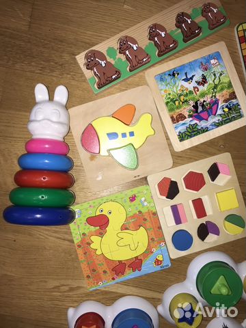 Игрушки развивающие 1+ для самых маленьких