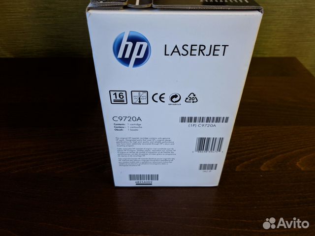 Оригинальный картридж HP 641A C9720A black Оригинальный картридж HP 641A C9720A black