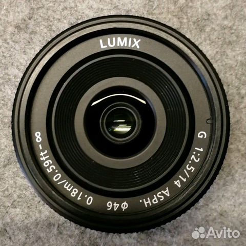 Объектив Panasonic Lumix G 14mm F2.5