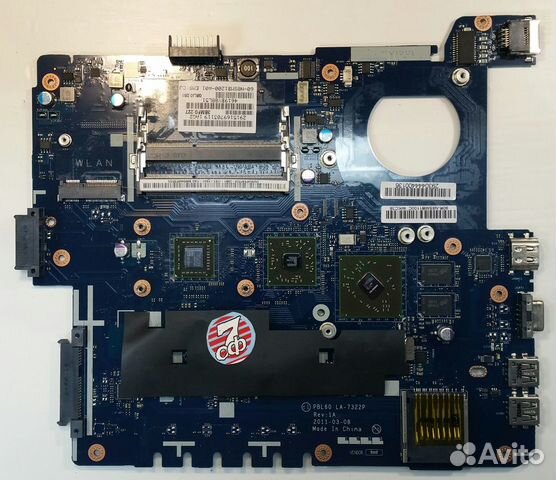 Материнская плата ноутбука Asus K53BR K53BY Материнская плата ноутбука Asus K53BR K53BY