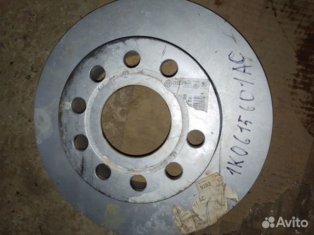 Диск тормозной задний Volkswagen Jetta 2006-2011 Диск тормозной задний Volkswagen Jetta 2006-2011