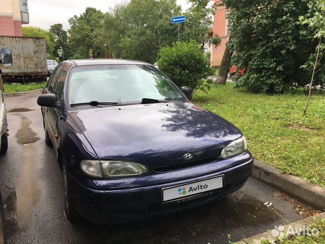 Hyundai Accent 1.5 МТ, 1995, 227 155 км