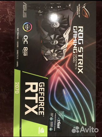 RTX 2070 Asus strix 8GB