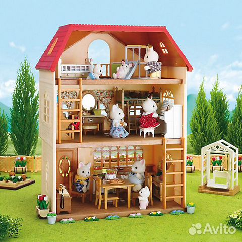 Sylvanian Families 2х этажный дом Sylvanian Families 2х этажный дом