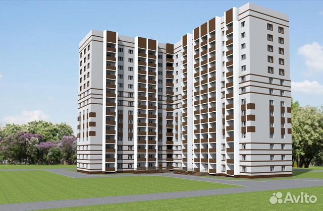 1-к квартира, 43 м², 1/14 эт.