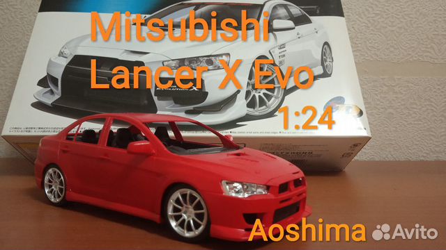 Mitsubishi Lancer Evo 1:24 сборный пластик Aoshima