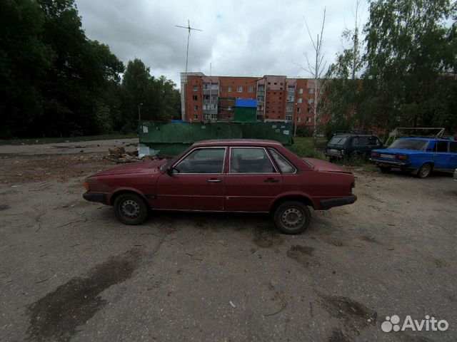 Audi 80 1.3 МТ, 1984, битый, 285 000 км