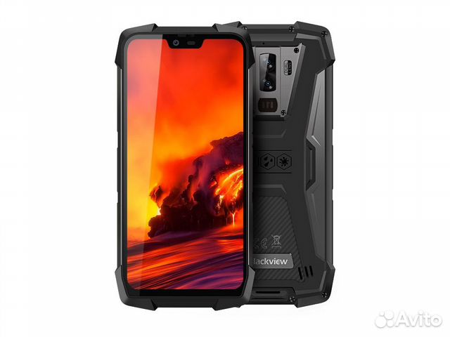 Защищённый BlackView+ Helio P70, 6+128GB, IP69K