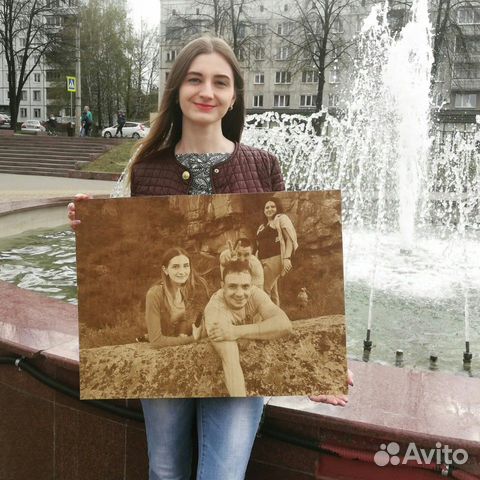 Выжигание фото на дереве Выжигание фото на дереве