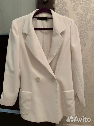 Белый пиджак zara Белый пиджак zara