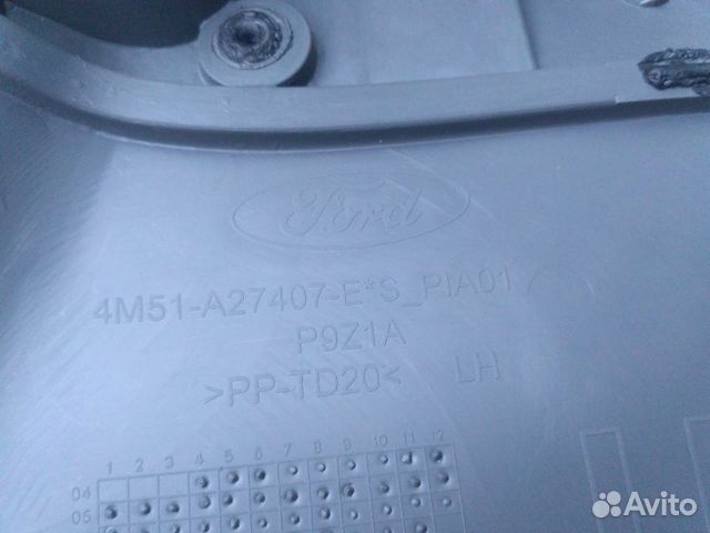 Обшивка двери задняя левая Ford Focus 2 Обшивка двери задняя левая Ford Focus 2