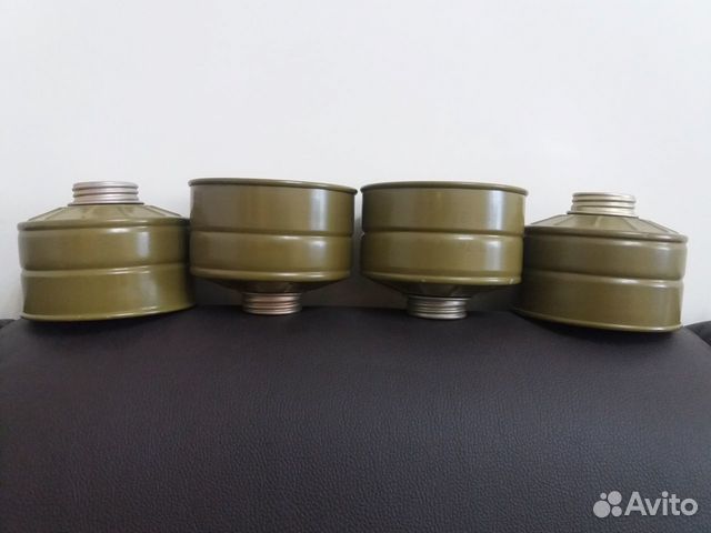 Новые Фильтры гп -7к для противогаза с пломбой Новые Фильтры гп -7к для противогаза с пломбой
