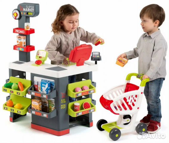Smoby интерактивный супермаркет Смоби оригинал Smoby интерактивный супермаркет Смоби оригинал