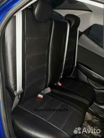 Авточехлы с боковой поддержкой для Kia Rio Авточехлы с боковой поддержкой для Kia Rio