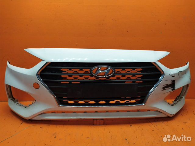 Бампер передний Hyundai Solaris 2 2017-Нв