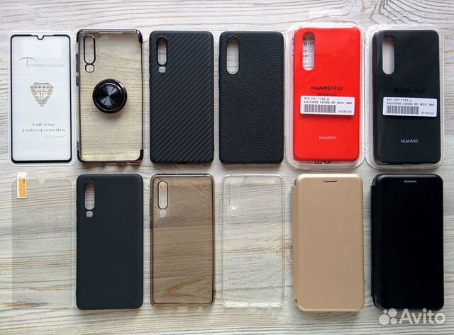 На Huawei P30 стекло чехол поклейка