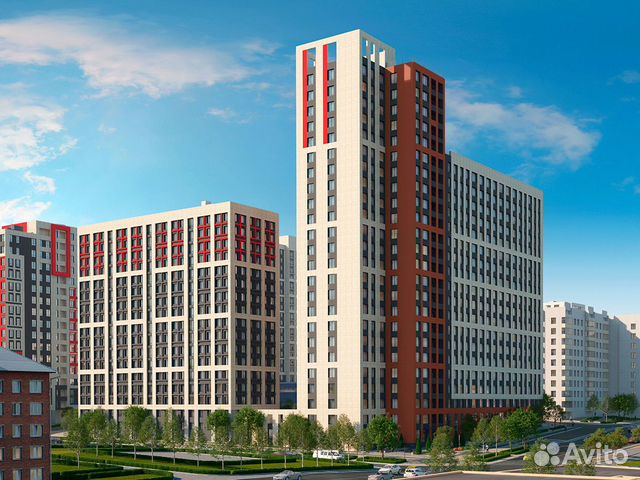 1-к квартира, 36.2 м², 7/19 эт.