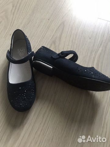 Школьные туфли из натуральной кожи