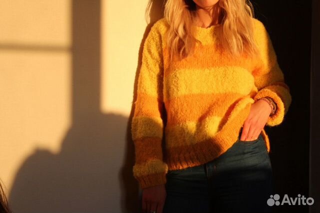 Свитер новый вязаный oversize