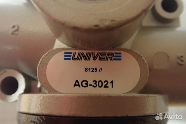 84732008864 Клапан тарельчатый для вакуума univer AG-3021 NO