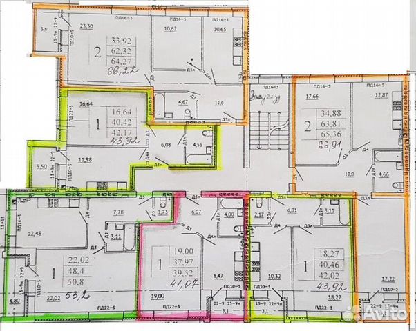 1-к квартира, 41.7 м², 2/5 эт. 1-к квартира, 41.7 м², 2/5 эт.