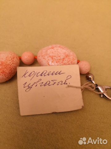 Колье из натурального коралла Колье из натурального коралла